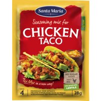 Een afbeelding van Santa Maria Seasoning mix for chicken taco