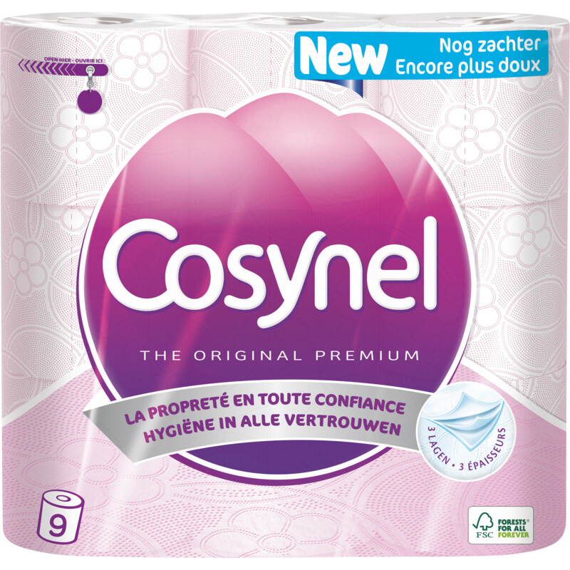 Een afbeelding van Cosynel decor roze BEL