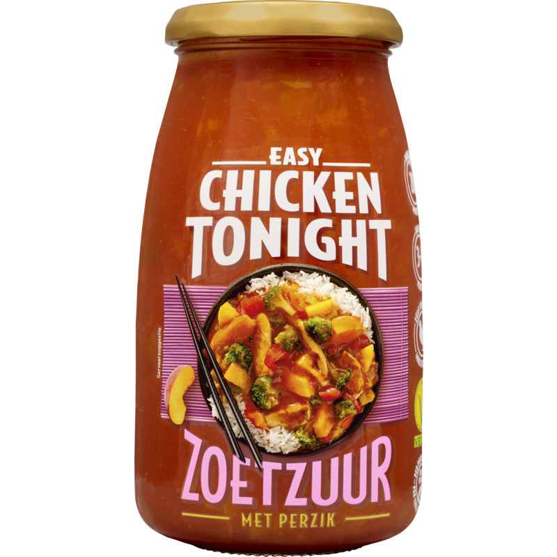 Een afbeelding van Chicken Tonight Zoetzuur perzik