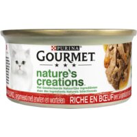 Een afbeelding van Gourmet Nature's creations rund