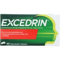 Een afbeelding van Excedrin Tabletten bij migraine en hoofdpijn