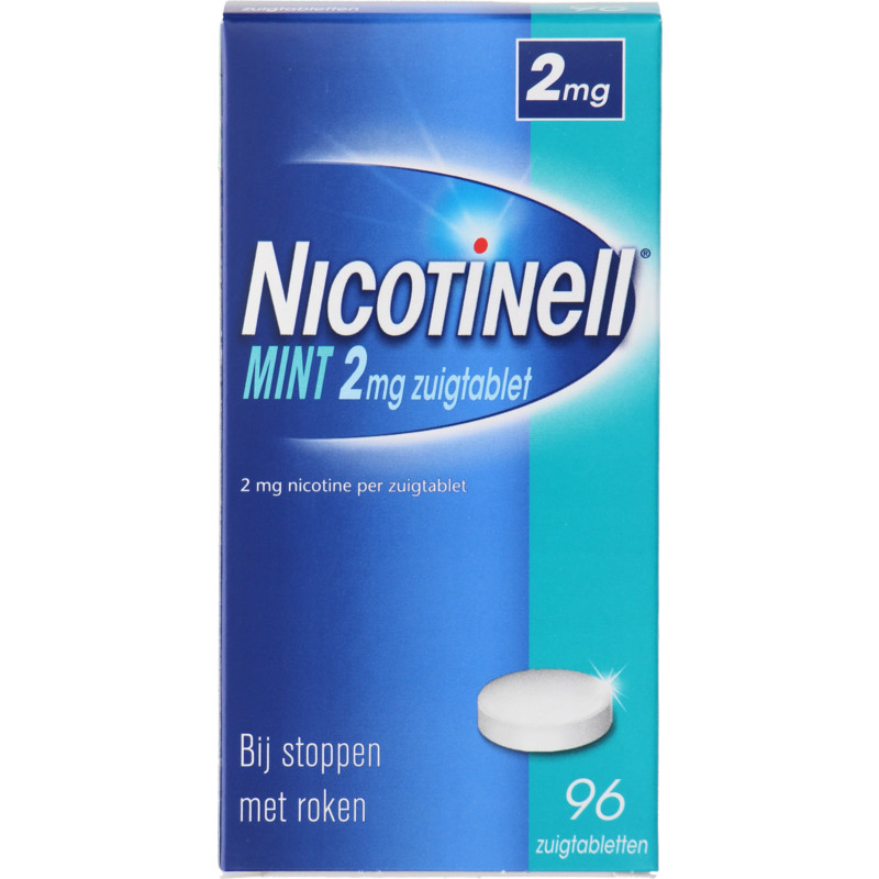 Een afbeelding van Nicotinell Mint zuigtablet 2mg stoppen met roken