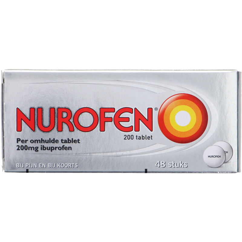 Een afbeelding van Nurofen 200 mg ibuprofen tabletten