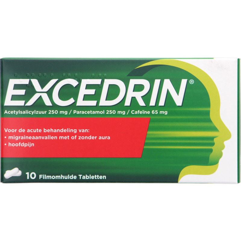 Een afbeelding van Excedrin Hoofdpijn tabletten