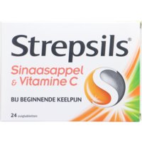 Een afbeelding van Strepsils Sinaasappel & vitamine C