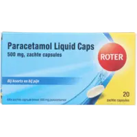 Roter Paracetamol liquid caps 500mg