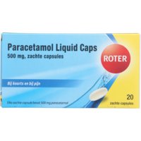 Een afbeelding van Roter Paracetamol liquid caps 500mg