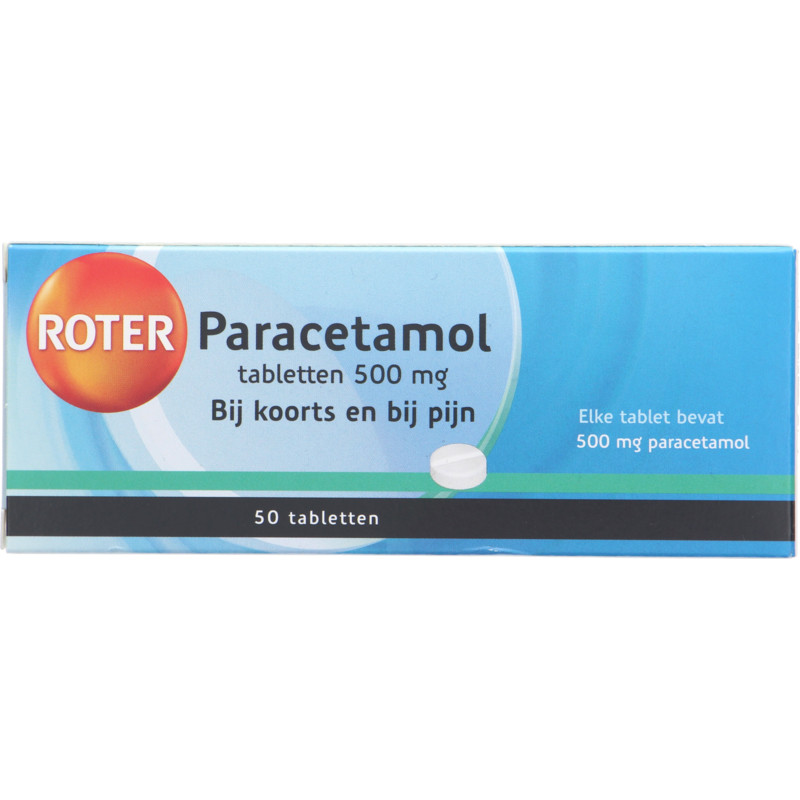 Een afbeelding van Roter Paracetamol 500 mg tabletten