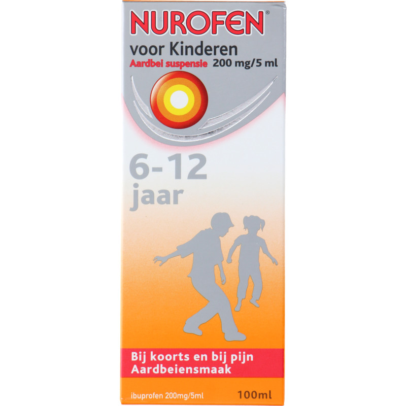 Een afbeelding van Nurofen Kinder ibuprofen suikervrije suspensie