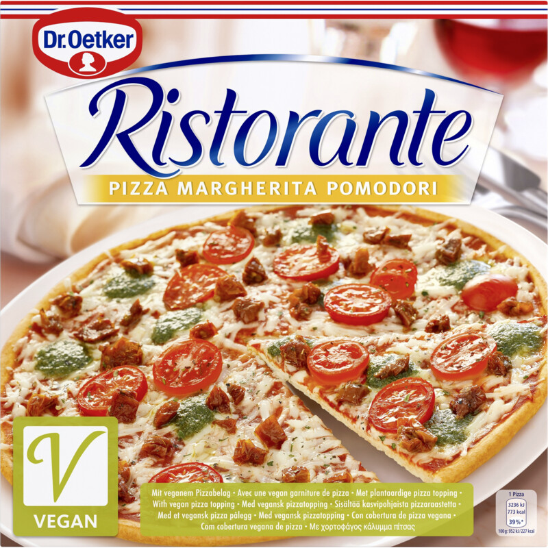Een afbeelding van Dr. Oetker Ristorante vegan pizza margherita