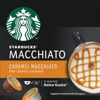 Een afbeelding van Starbucks Dolce gusto macchiato caramel capsules