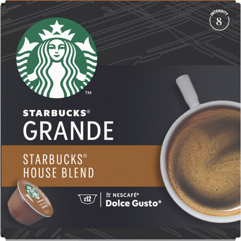 Een afbeelding van Starbucks Dolce gusto house blend capsules