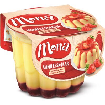 pdp-image-Mona Vanillepudding met aardbeiensaus