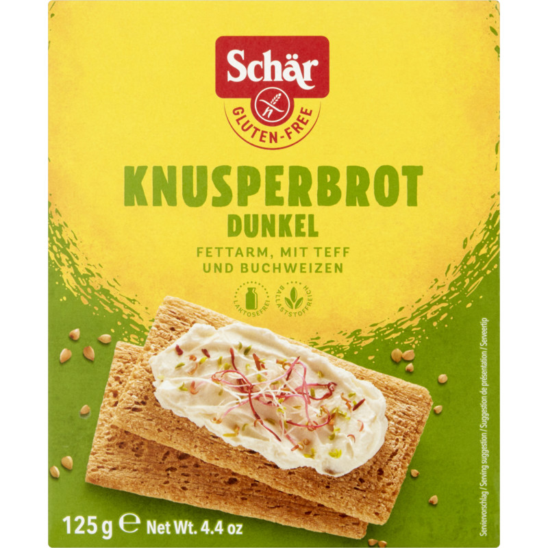Een afbeelding van Schär Knusperbrot dunkel glutenvrij