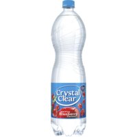 Een afbeelding van Crystal Clear Sparkling cranberry fles