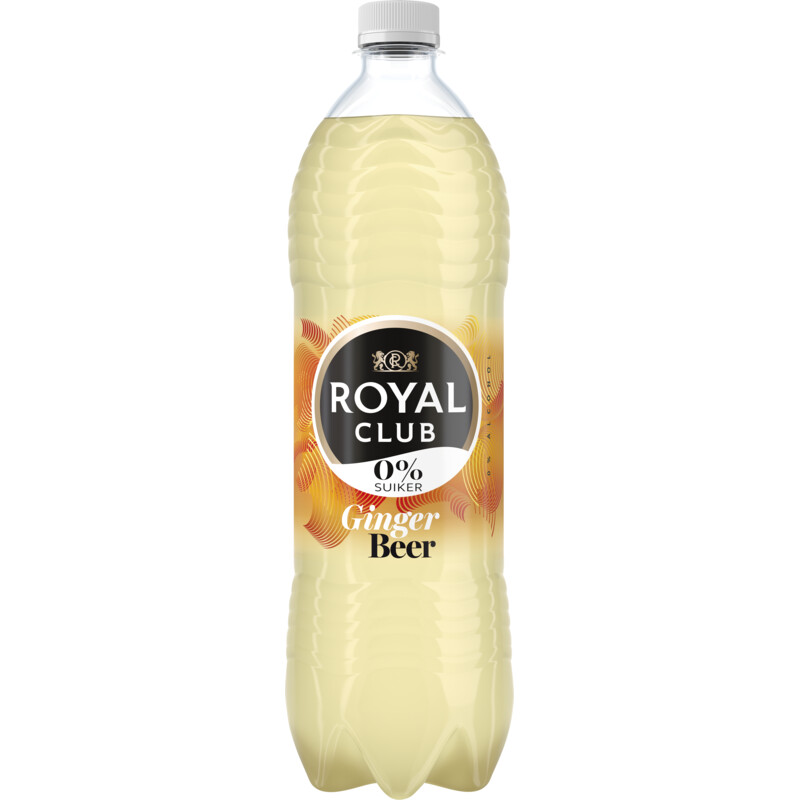 Een afbeelding van Royal Club Ginger beer 0% suiker