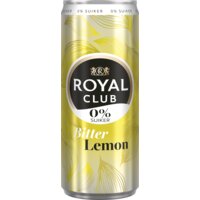 Een afbeelding van Royal Club Bitter lemon 0%