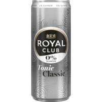 Een afbeelding van Royal Club Tonic 0% blik