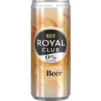 Een afbeelding van Royal Club Ginger Beer 0% blik