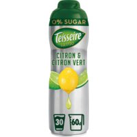 Een afbeelding van Teisseire Lemon & lime 0% vruchtensiroop