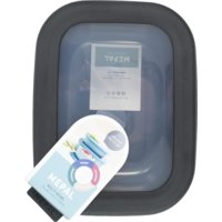 Een afbeelding van Mepal Multikom cirqula 1500ml nordic black