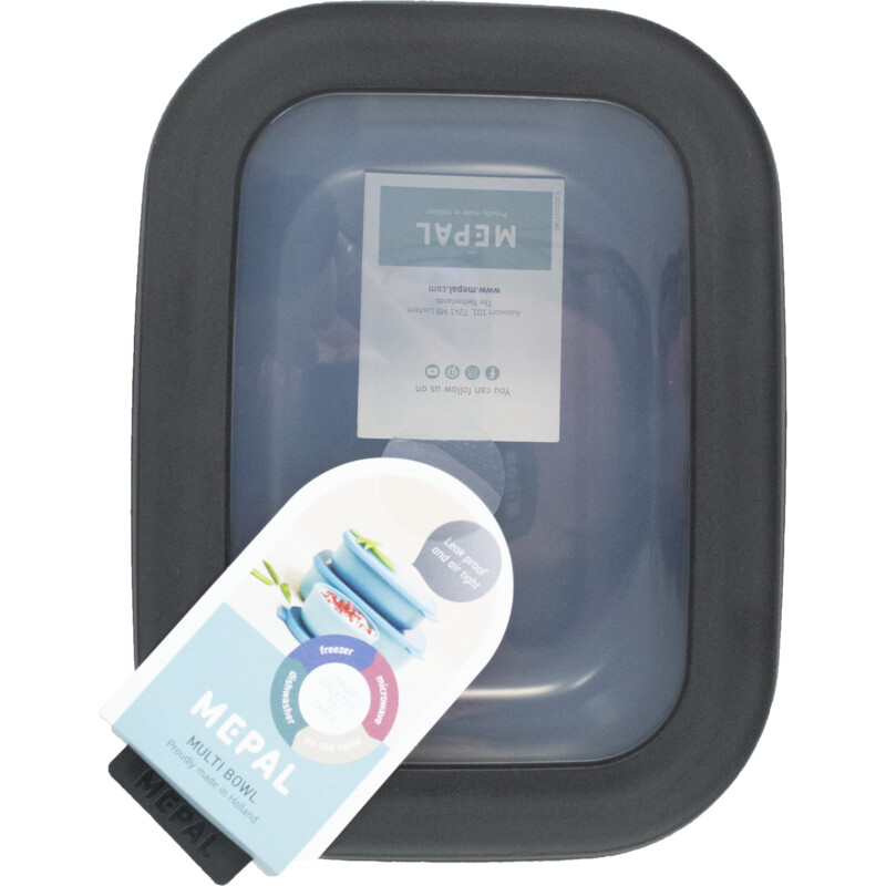 Een afbeelding van Mepal Multikom cirqula 1500ml nordic black