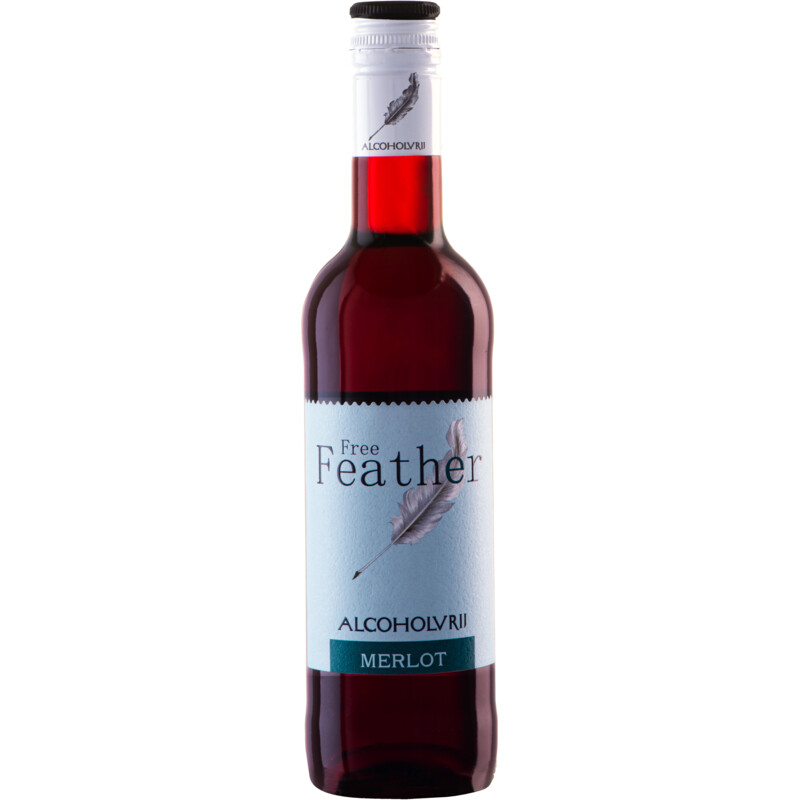 Een afbeelding van Free Feather Merlot Alcoholvrij