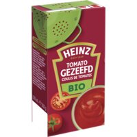 Een afbeelding van Heinz Tomato gezeefd biologisch
