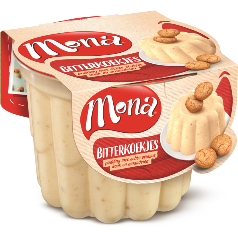Een afbeelding van Mona Bitterkoekjespudding