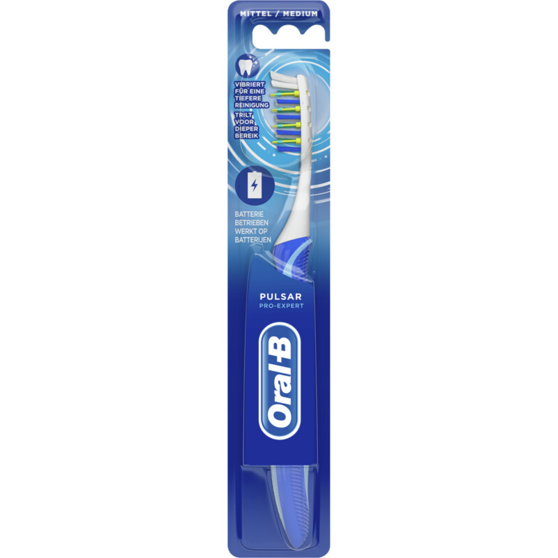 Een afbeelding van Oral-B Pulsar medium tandenborstel