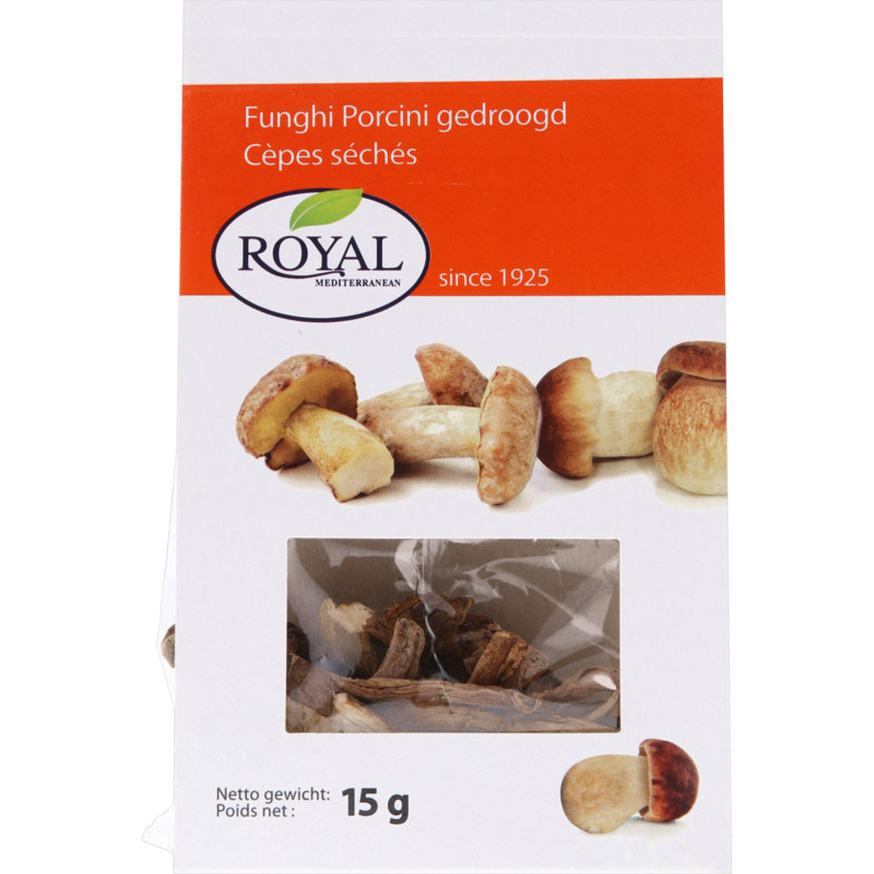 Een afbeelding van Royal Funghi gedroogd eekhoorntjesbrood