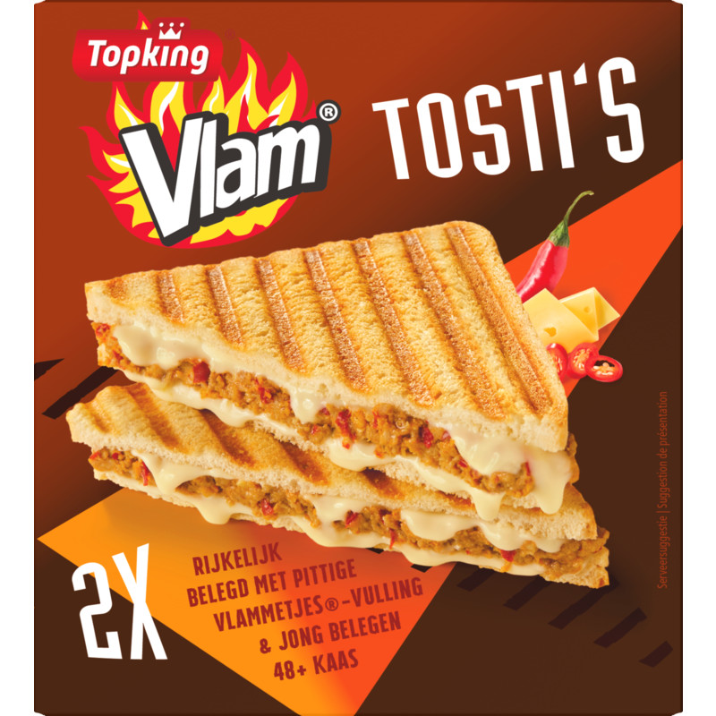 Een afbeelding van Topking Vlamtosti 2-pack