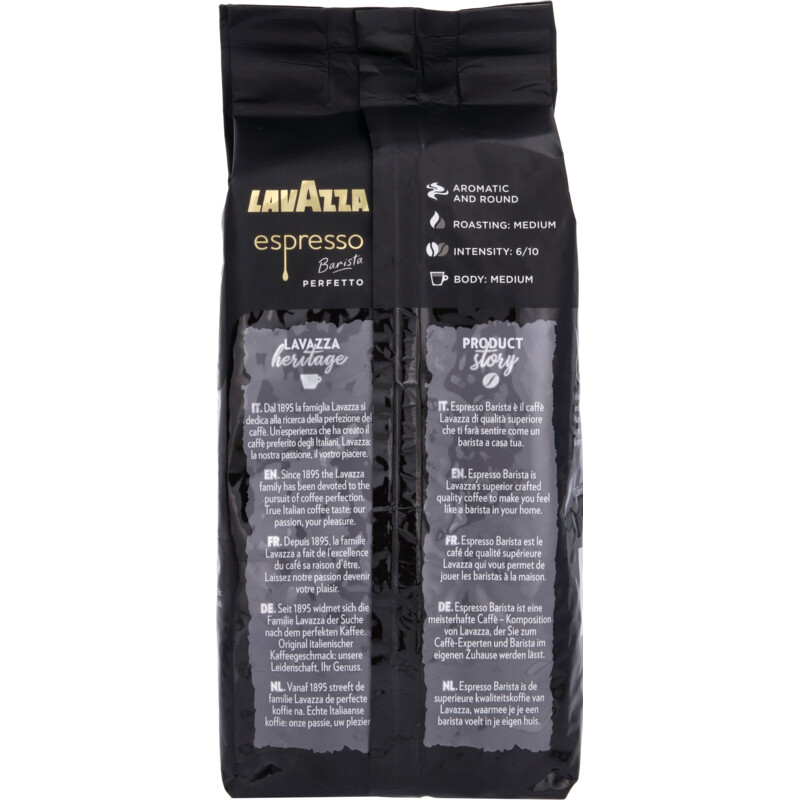 Een afbeelding van Lavazza Espresso barista perfetto koffiebonen