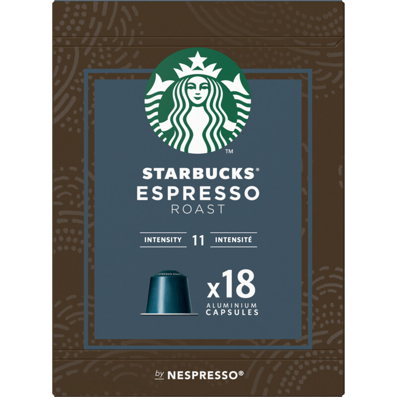 zelf Heer Ritueel Starbucks Nespresso espresso roast capsules bestellen | Albert Heijn