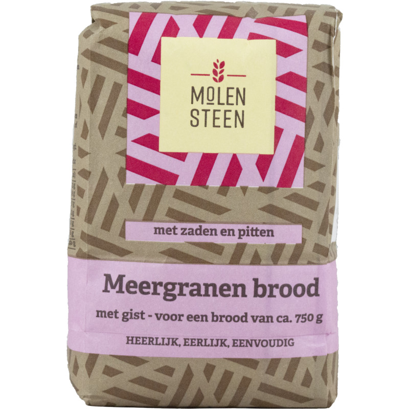 Een afbeelding van Molensteen Mix voor meergranen brood
