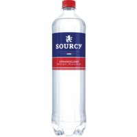 Een afbeelding van Sourcy Rood mineraalwater fles