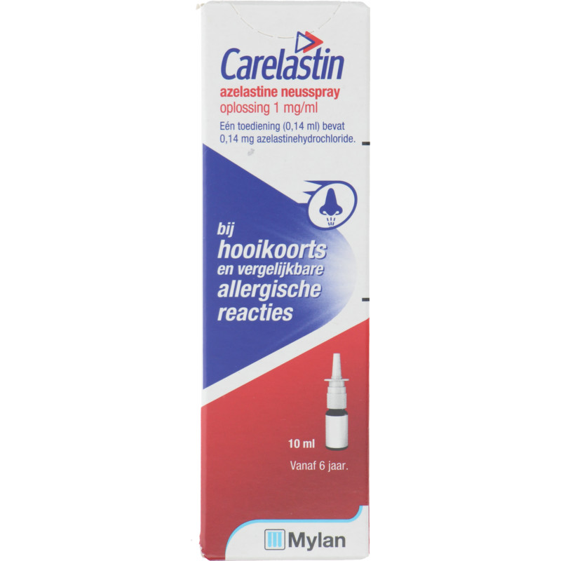 Een afbeelding van Carelastin Azelastine neusspray 1mg/ml