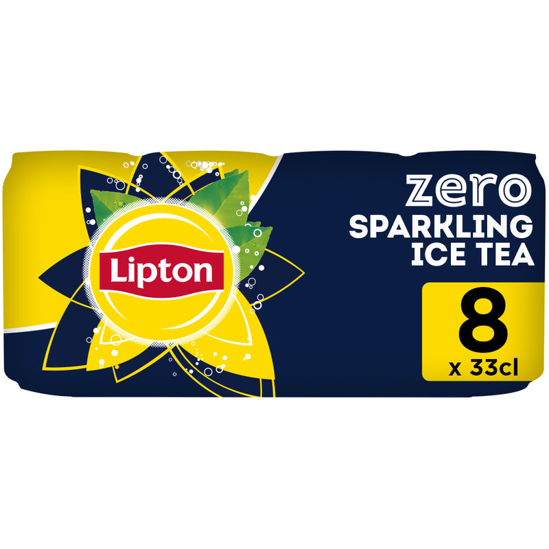 Een afbeelding van Lipton ice tea zero 8pk BEL