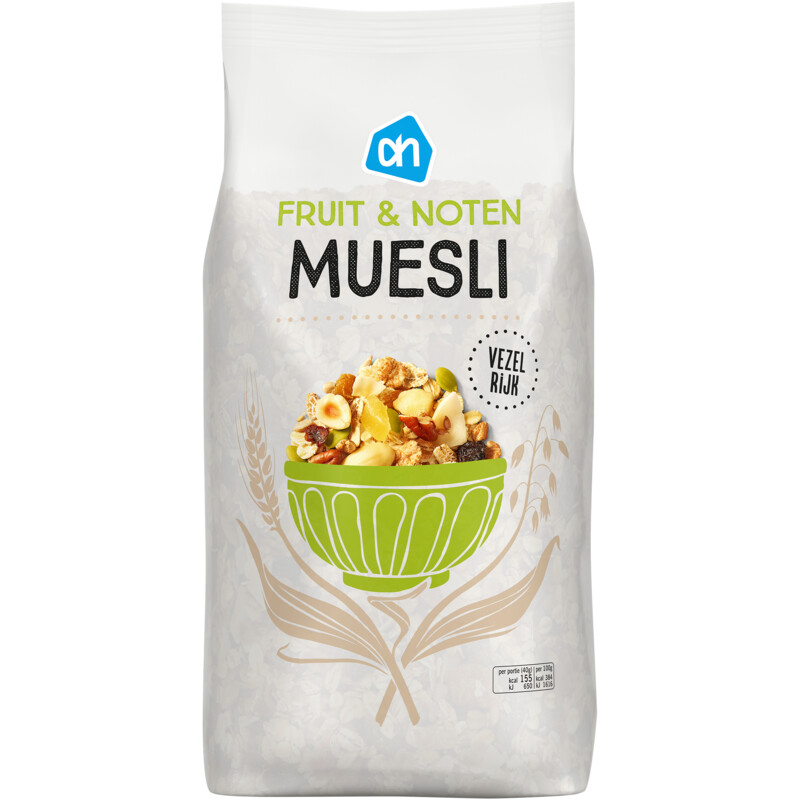 AH Muesli fruit noten reserveren Albert Heijn