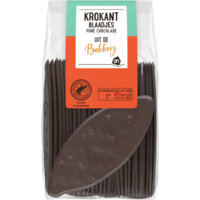 Afbeelding van Krokant blaadjes pure chocolade