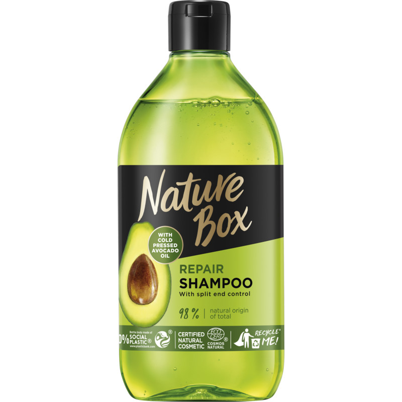 Een afbeelding van Nature Box Avocado repair shampoo