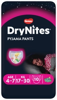 Huggies DryNites luierbroekjes meisje 4-7 jaar