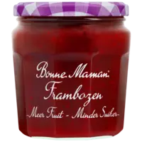 Bonne Maman Frambozen meer fruit minder suiker