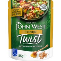 Een afbeelding van John West Twist tonijn met honing & mosterd