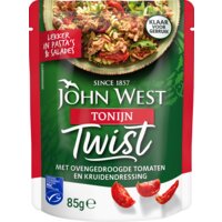 Een afbeelding van John West Twist tonijn ovengedroogde tomaat