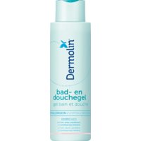 Een afbeelding van Dermolin Hypoallergeen bad- en douchegel