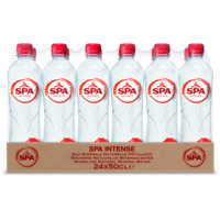 Een afbeelding van Spa Intense rood bruisend mineraalwater