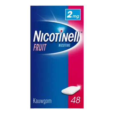 pdp-image-Nicotinell Fruit kauwgom 2mg stoppen met roken