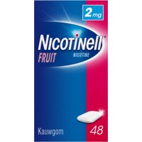 Een afbeelding van Nicotinell Fruit kauwgom 2mg stoppen met roken