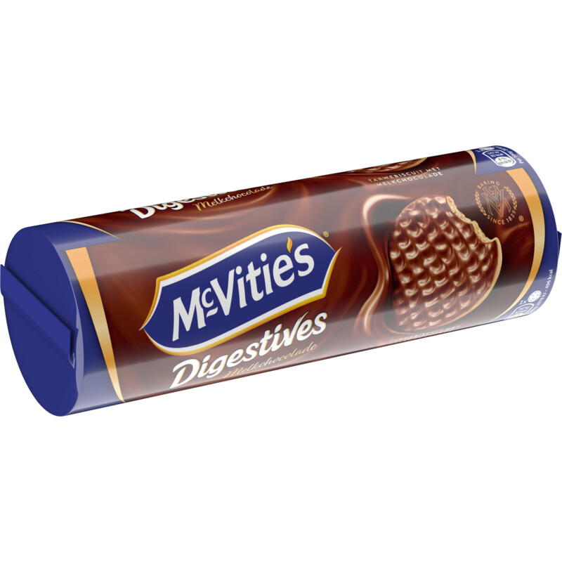 Een afbeelding van McVitie's Digestives melk chocolade